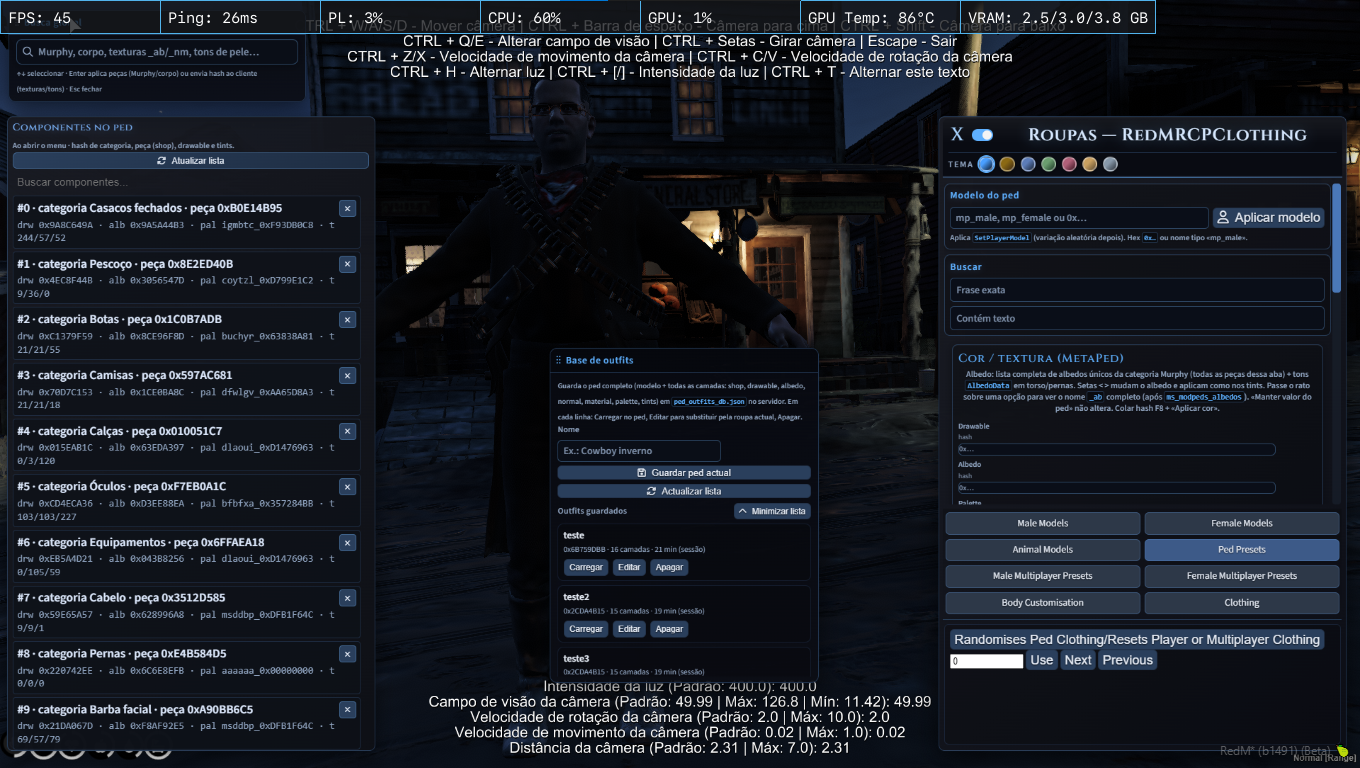 Criador de PEDs personalizados